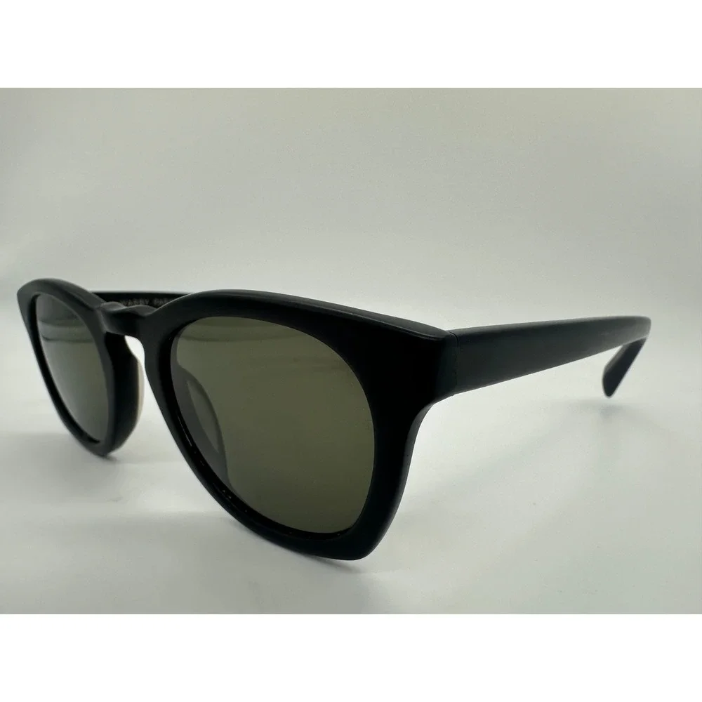 Warby Parker Solid Black Sunglasses‎ Topper 16 101 46-23-142